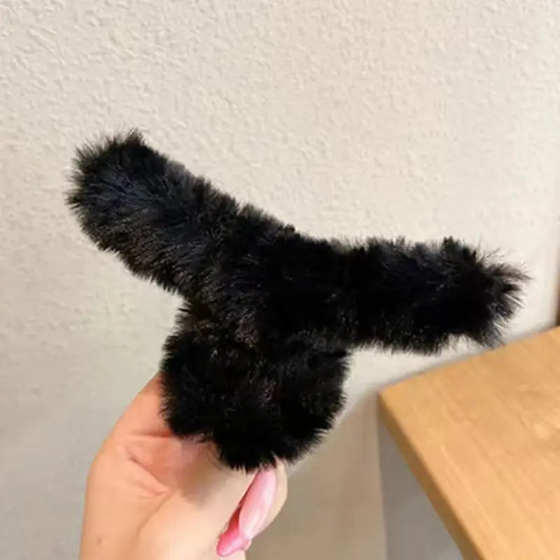 Plush Claw Clip